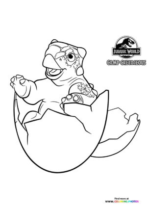 Young DInosaur from Jurassic World