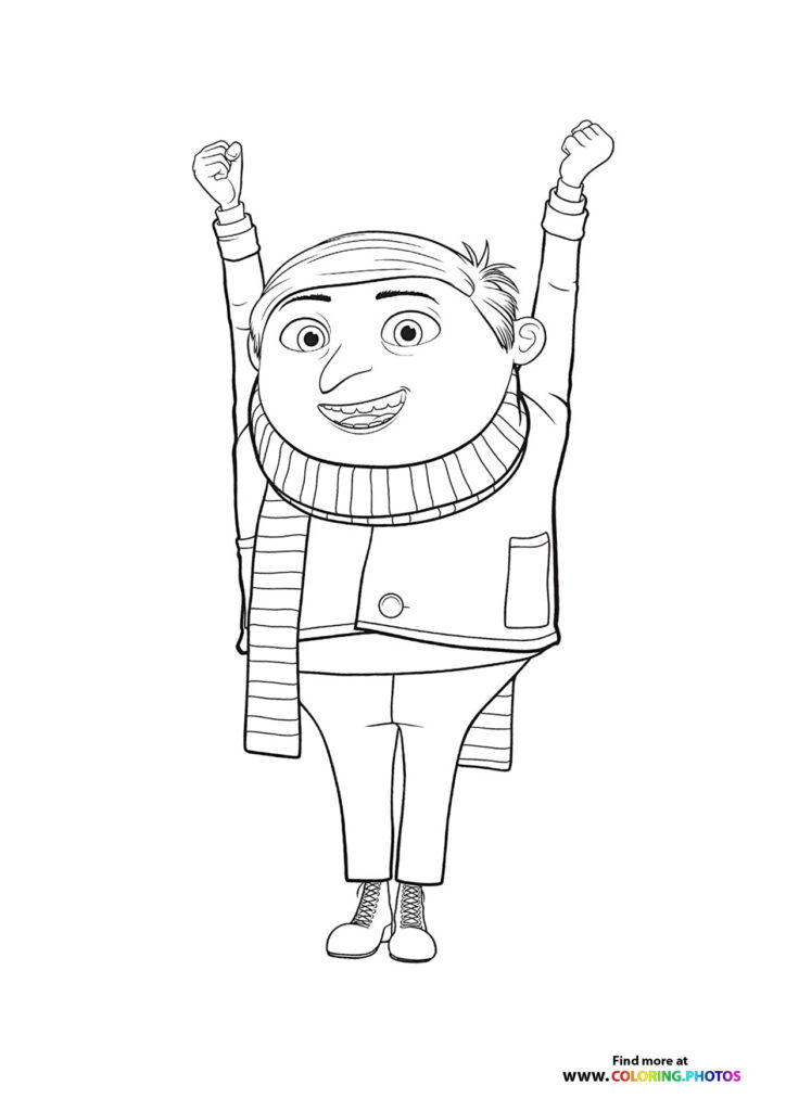 Gru in Victory Pose