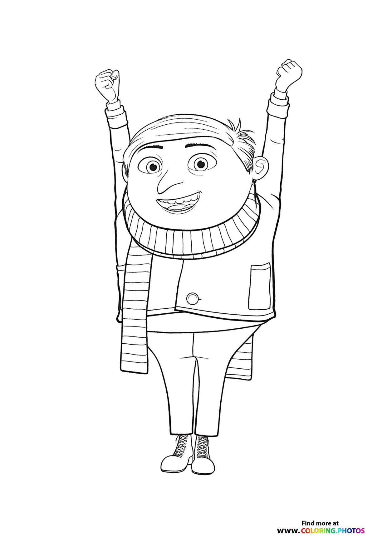 Gru in Victory Pose
