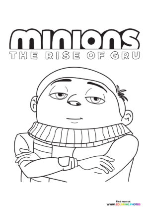 Gru with Arms Crossed
