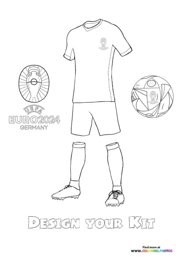 Your football kit Euro 2024 Germany