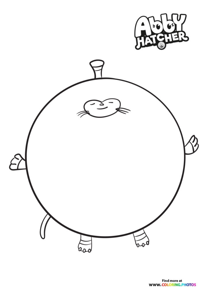 Teeny Terry from Abby Hatcher coloring page