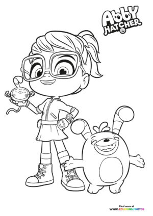 Abby Hatcher and Bozzly