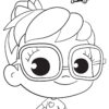 Cute Abby Hatcher coloring page