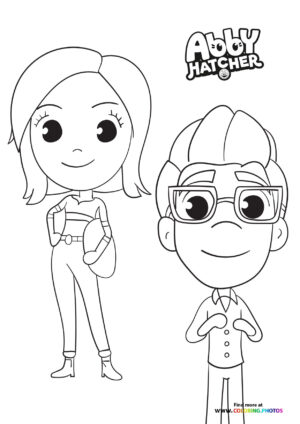 Mom and Dad from Abby Hatcher