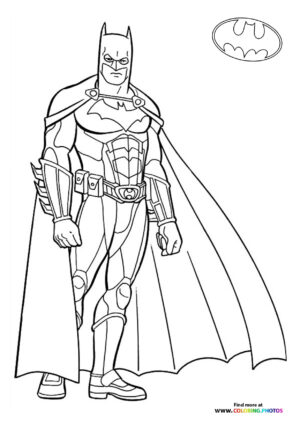 Batman with a cape