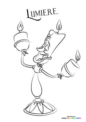 Lumiere the Candelabra