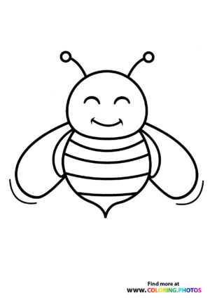 Bee flying