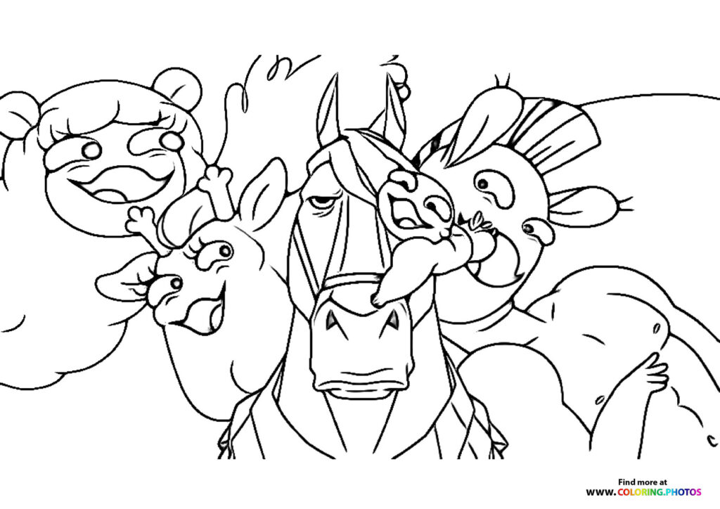 CentaurWorld coloring page