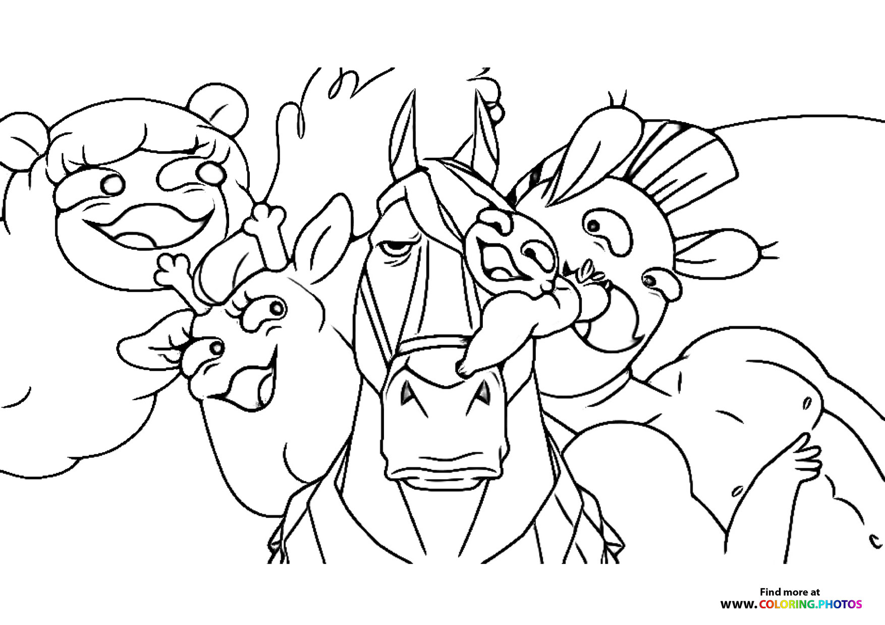 CentaurWorld coloring page