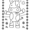 Cow in a grassy field