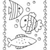 Fish swimming in the sea