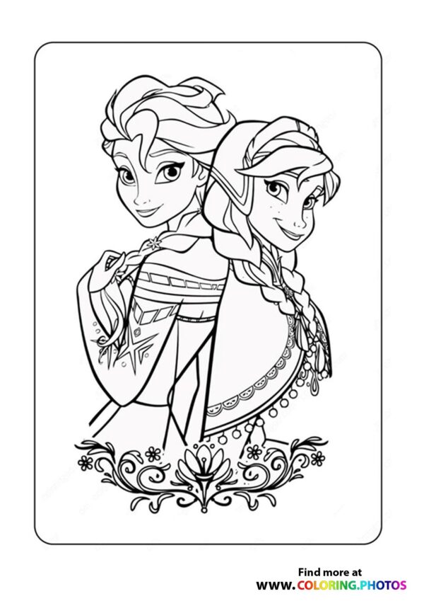Frozen Elsa and Anna