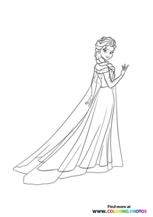 Elsa with Ice Magic