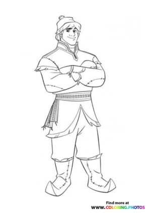 Kristoff Standing Proud