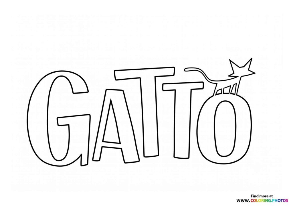 Gatto Logo with Magic Wand