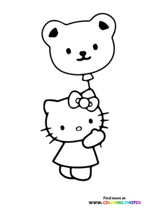 Hello Kitty ballon