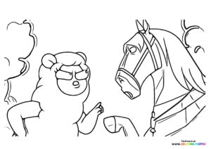 Horse and Wammawink - CentaurWorld