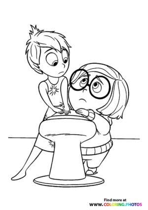 Joy and Sadness Sitting Together