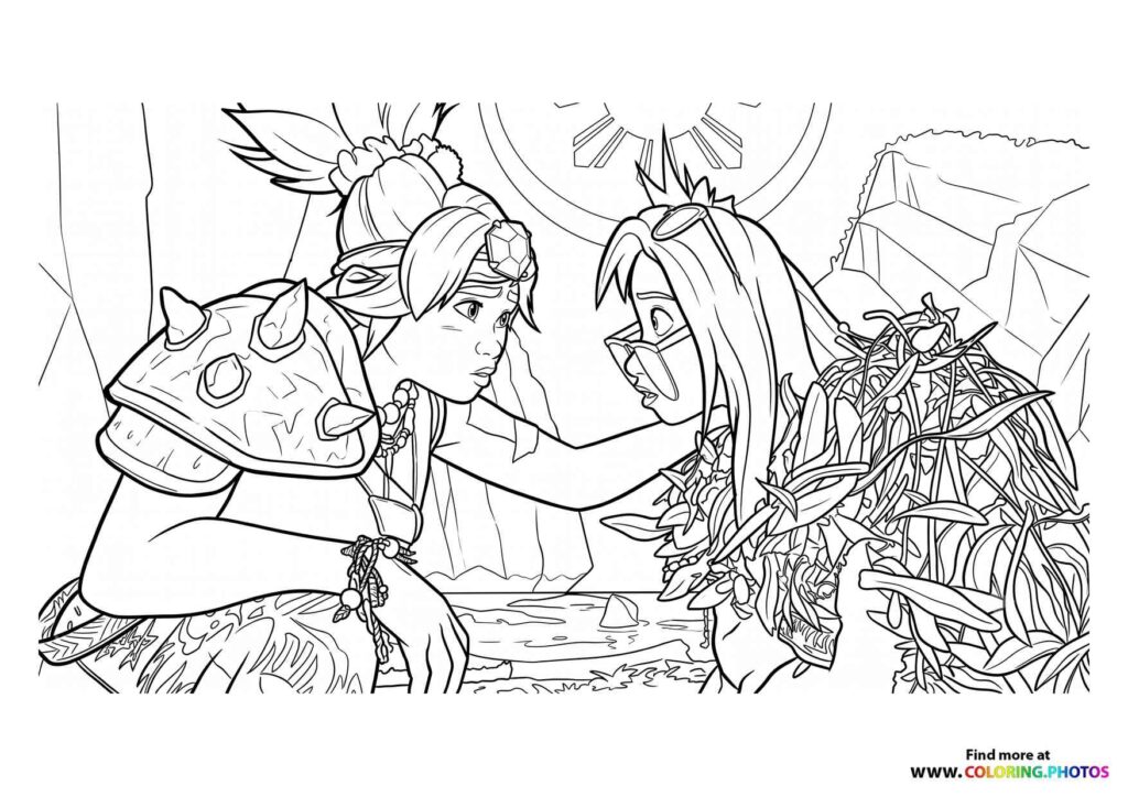 Warrior Meeting on the Island