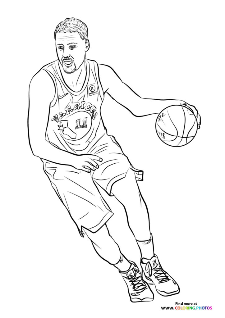 klay thompson dribling