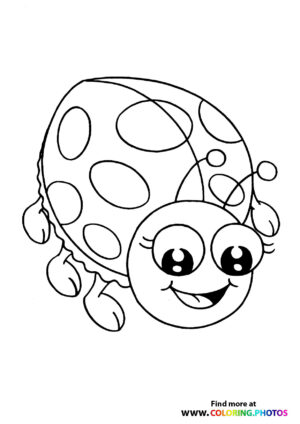 Ladybug smiling