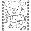 Mouse with his cheese