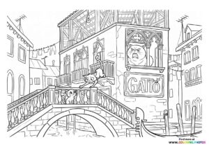 Gatto on the Venetian Bridge