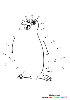 Penguin dot the dots