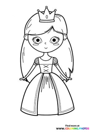 Princess with a crown