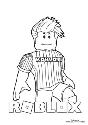 Roblox Character with Spiky Hair