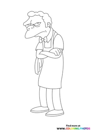 The Simpsons Moe
