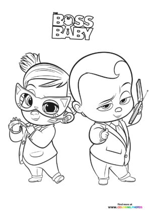 Boss Baby and Tabitha Team Up
