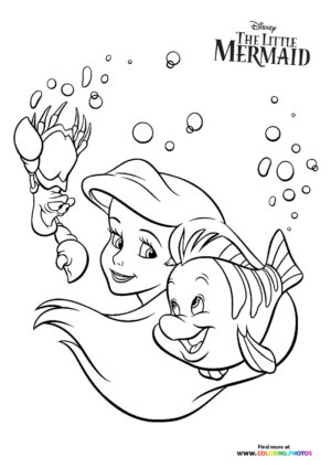 Ariel and Flounder