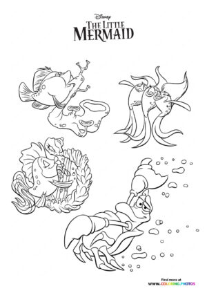Little Mermaid Characters