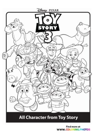 Toy Story 3 All Characters